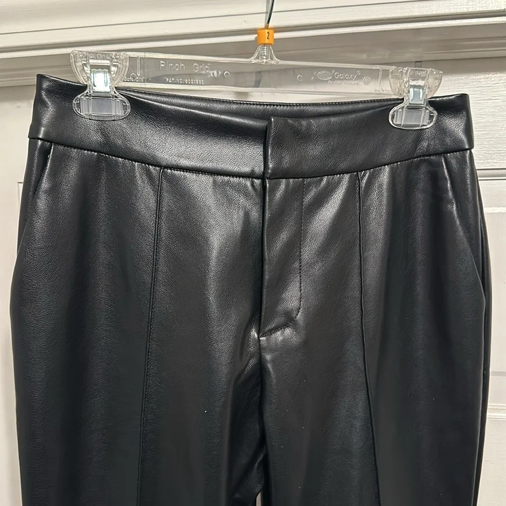NWT Anthropologie vegan leather pants. - Picture 7 of 11